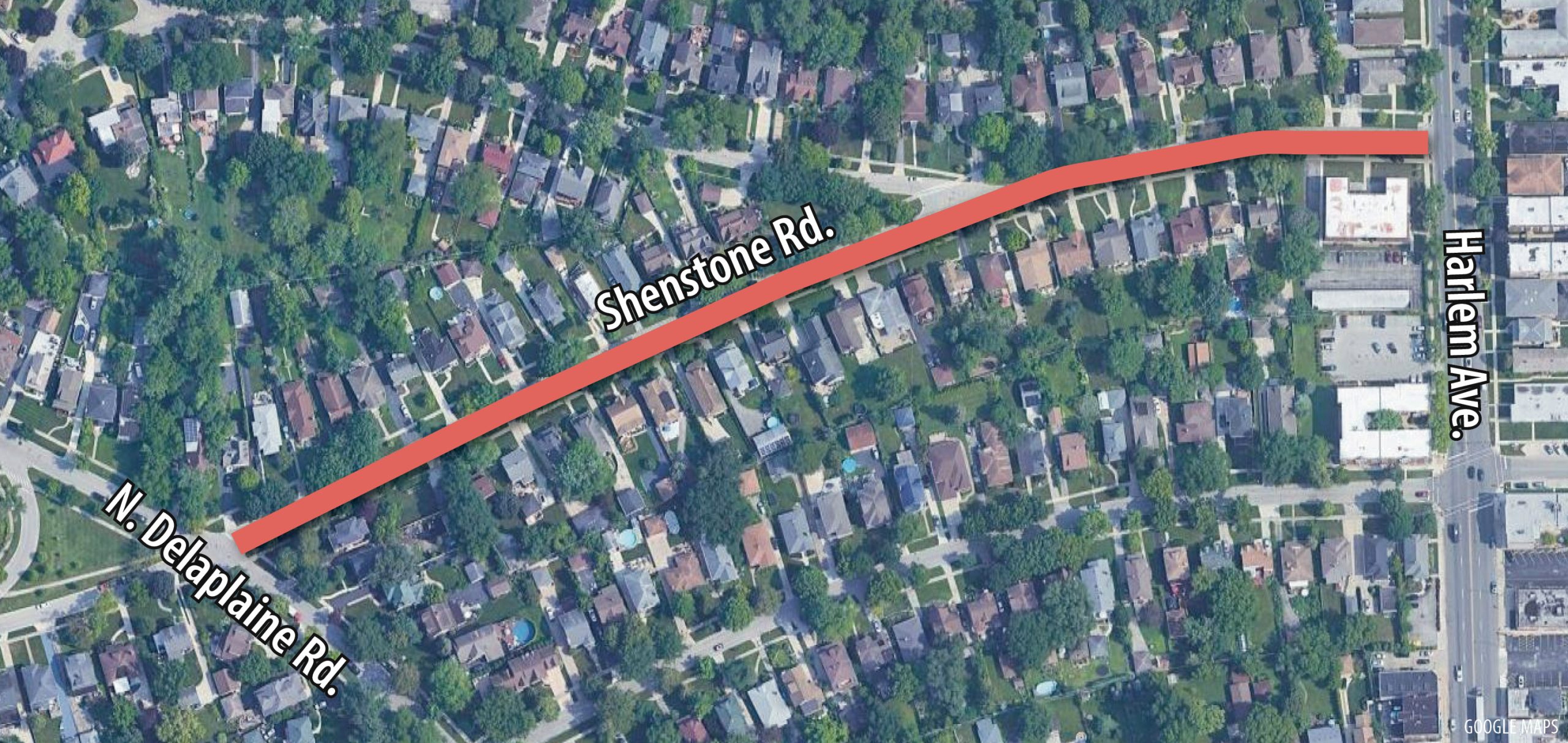 Shenstone Road reconstruction will be disruptive RiversideBrookfield