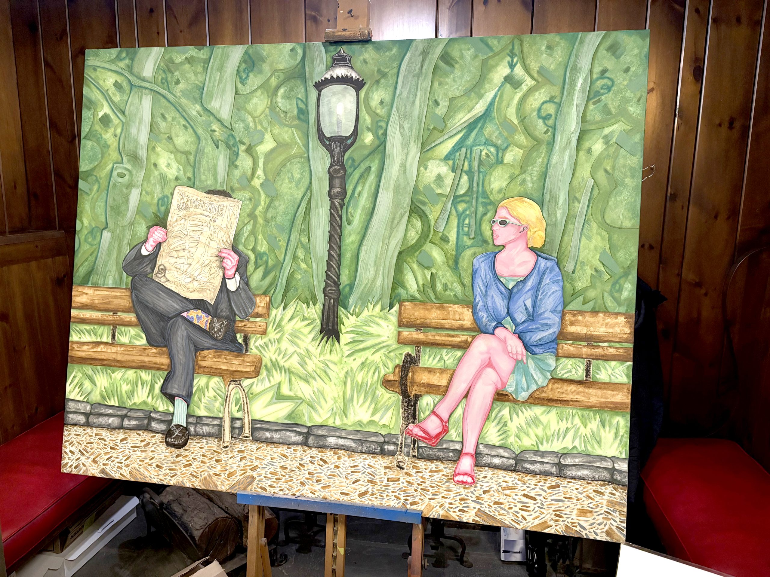 Riverside trustee commissions traveling painting
