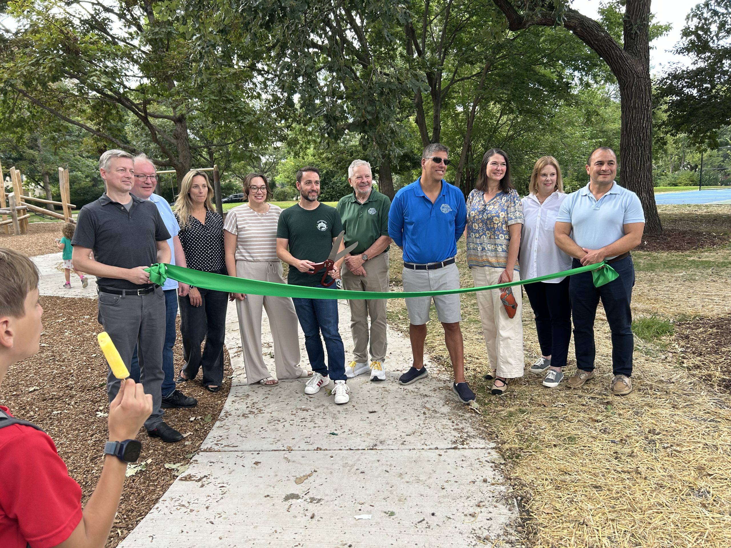 Landmark Lettering Blythe Park students beta test new playground equipment - Riverside ...